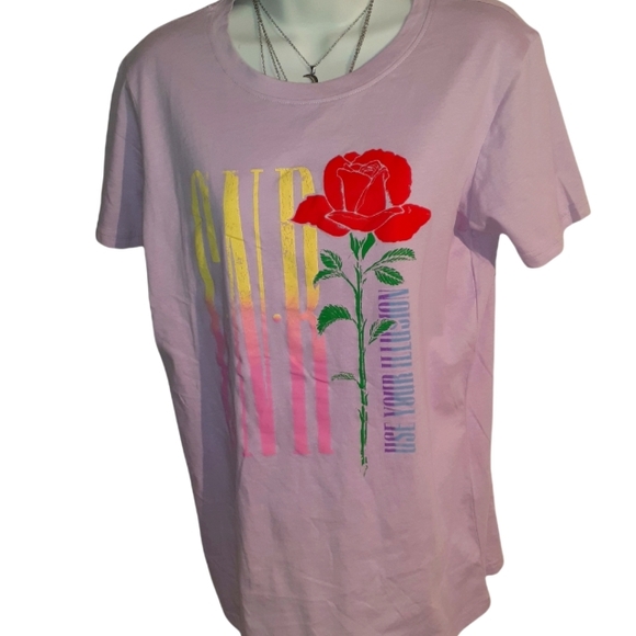 Guns N' Roses short sleeves Woman T-shirt L - Picture 1 of 3